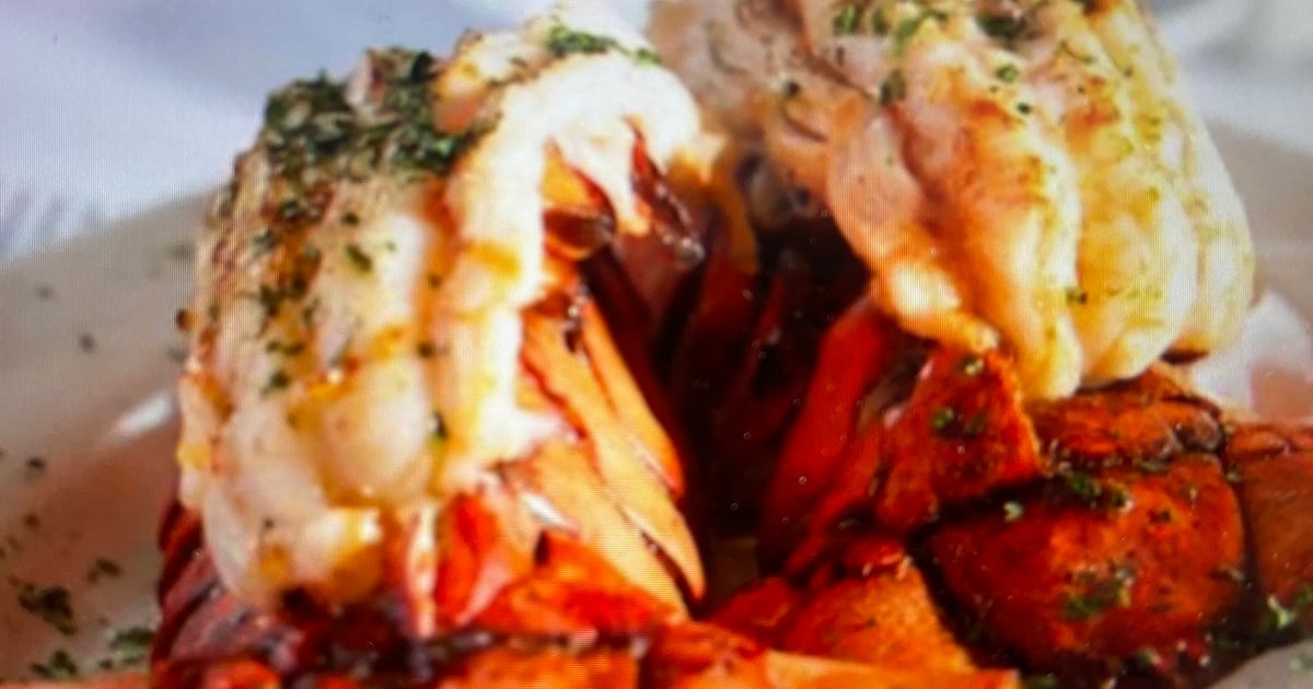 7oz Lobster Tail Dinner Menu OLD BREA CHOP HOUSE Restaurant in