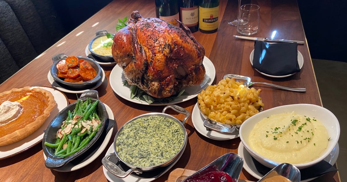 Roasted Free Range Turkey - Thanksgiving - OLD BREA CHOP HOUSE - Steak ...