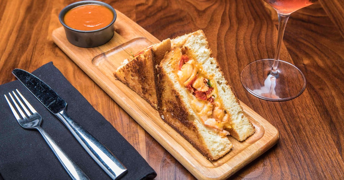 Lobster Grilled Cheese Lunch OLD BREA CHOP HOUSE Restaurant in