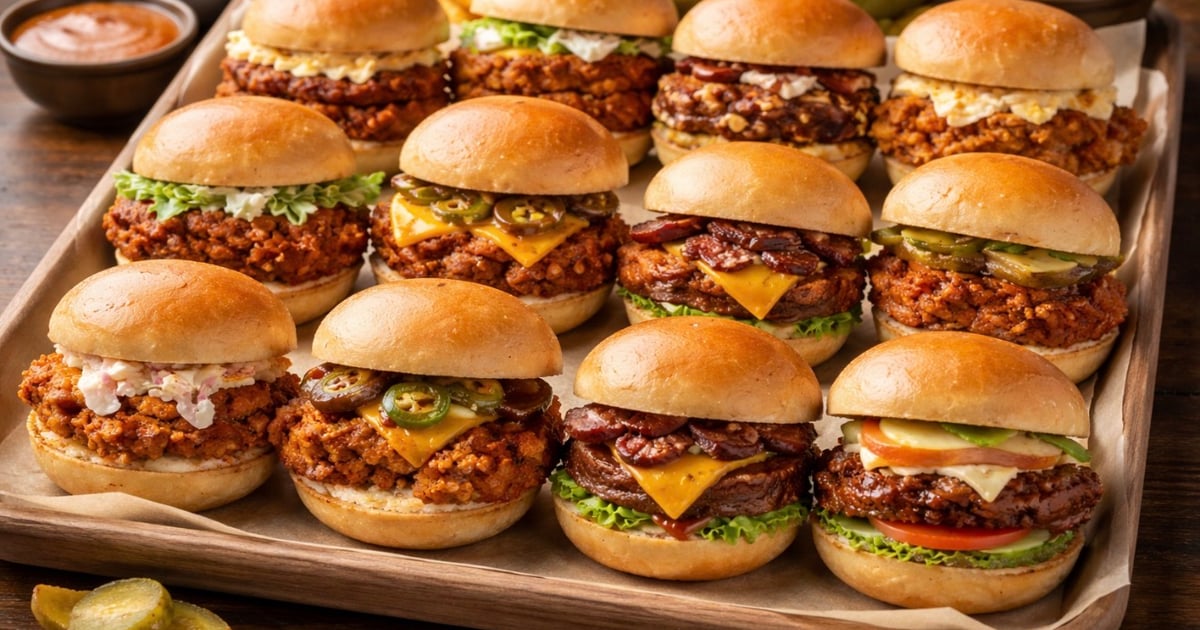 Bonfire slider trays - Bonfire Grille - Bar & Grill in Milford, CT
