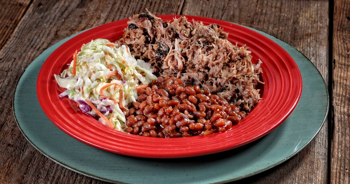 *BBQ Pork Plate Menu The Rusty Pig BBQ Barbecue Restaurant in GA