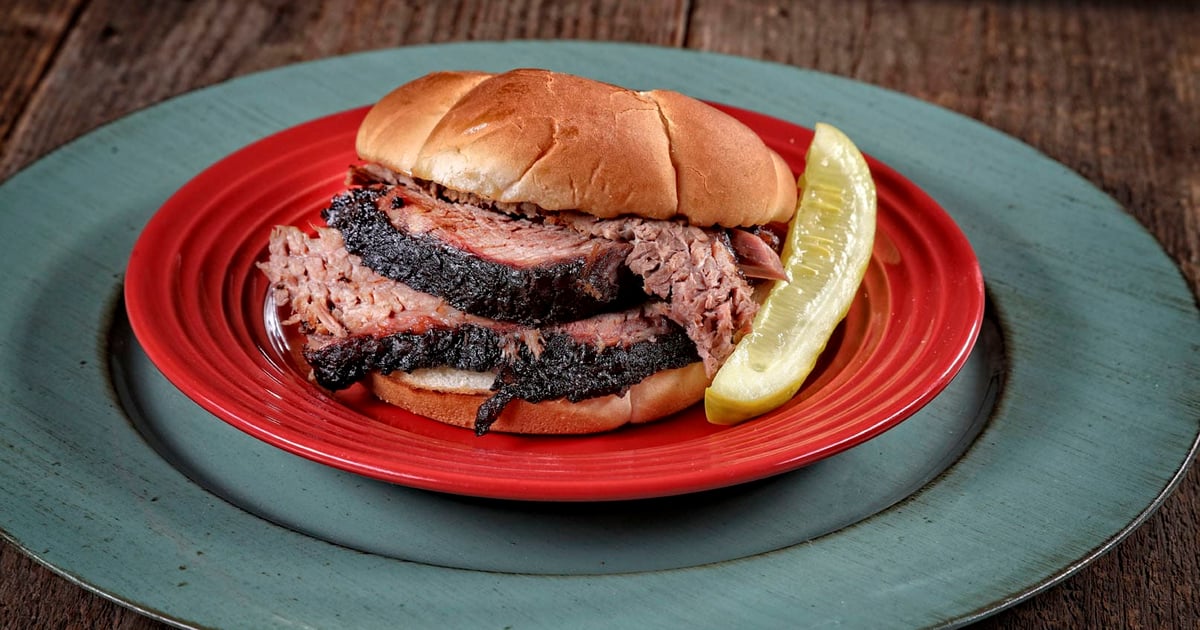 Beef Brisket Menu The Rusty Pig BBQ Barbecue Restaurant in GA