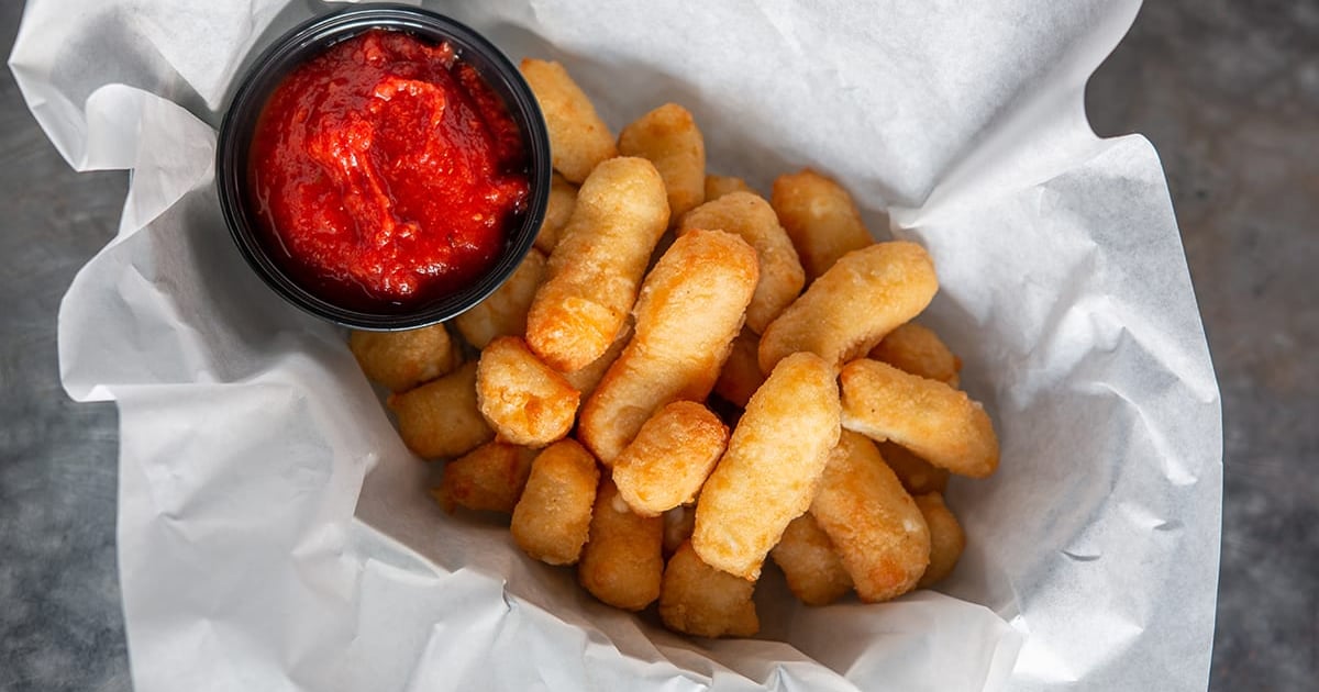 Fried White Cheddar Cheese Curds Happy Hour Septembers Taproom and