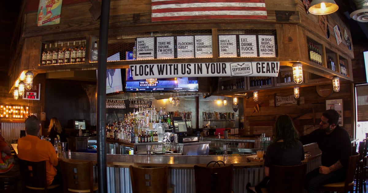 Contact septembers taproom and eatery bar grill in ca