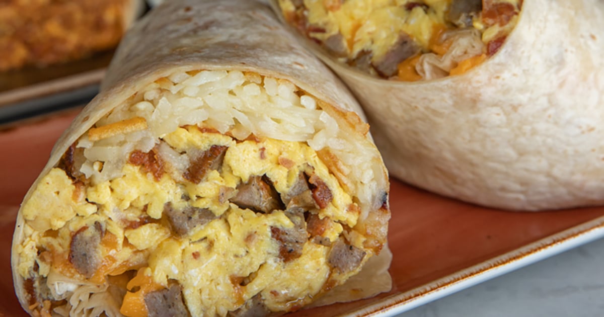 Breakfast Burrito Breakfast Septembers Taproom and Eatery Bar 