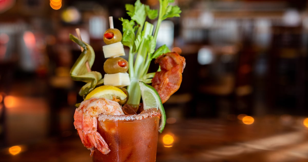 Loaded Bloody Mary - Septembers Taproom and Eatery - Bar & Grill in CA