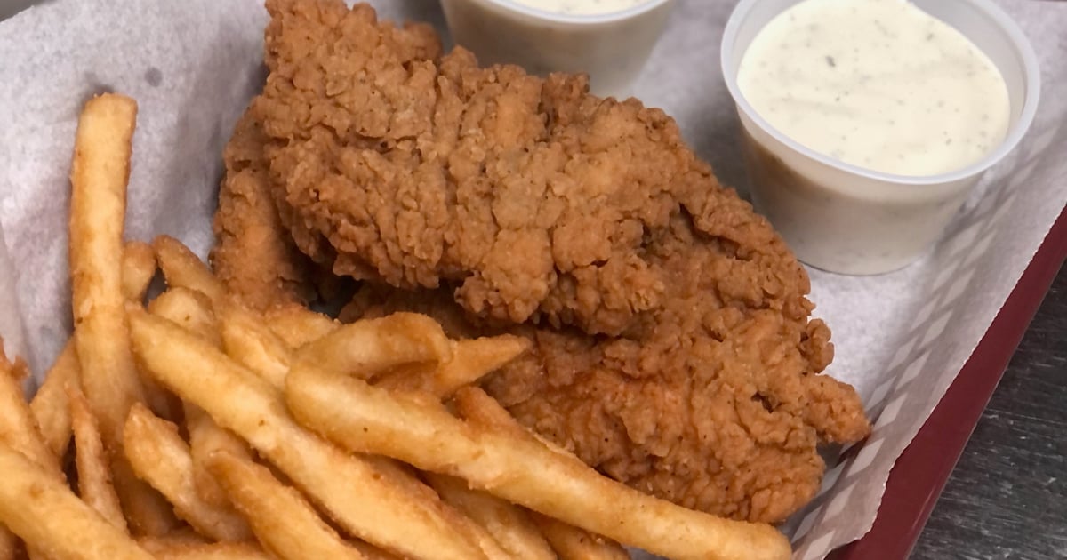 Chicken Tender Basket Lunch and Dinner PJ's Family Restaurant