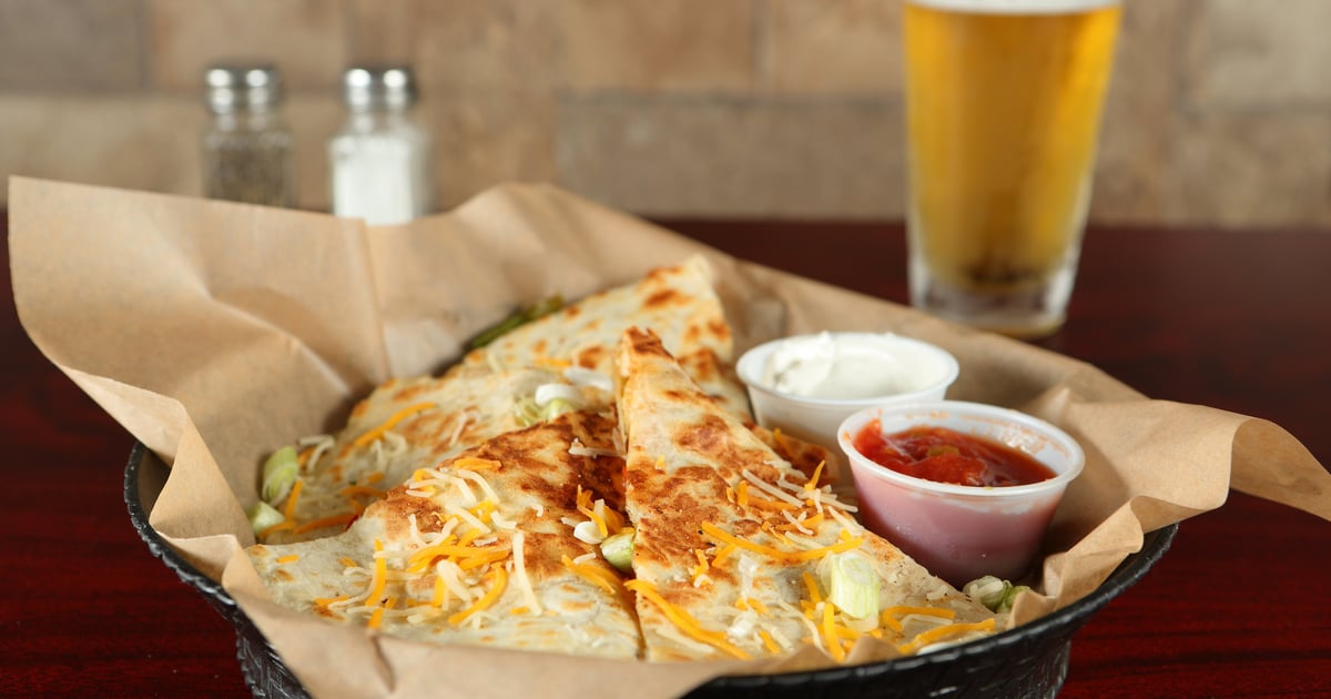Chicken Quesadilla Tavern Menu Rumor's Tavern American Restaurant