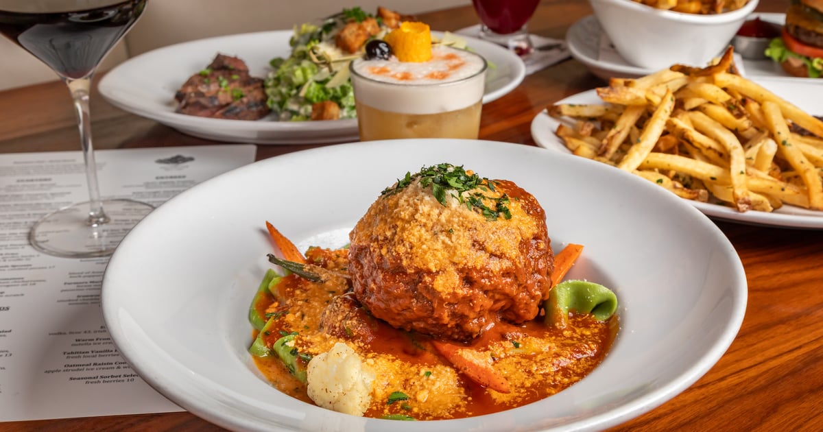 House Made Giant Meatball - Ironwood - American Restaurant in