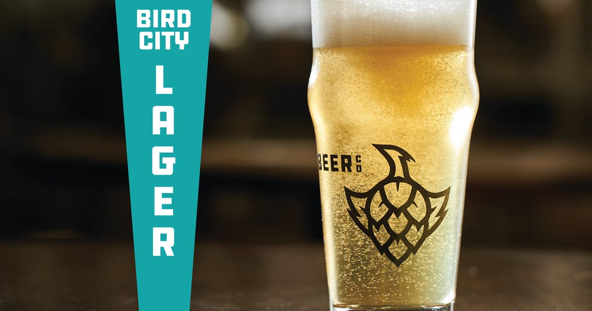 Bird City Lager Our Beers PHX Beer Co. Brewery in AZ