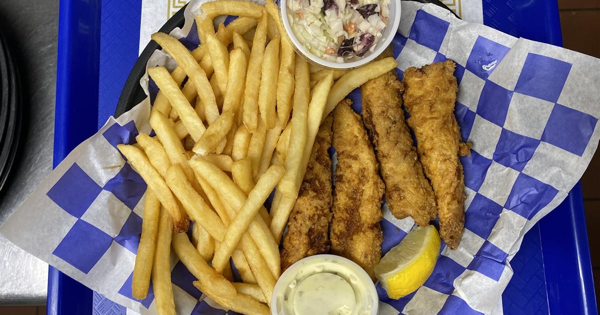 Fish and Chips - Our Menu - Kostas Express Restaurant - Greek ...