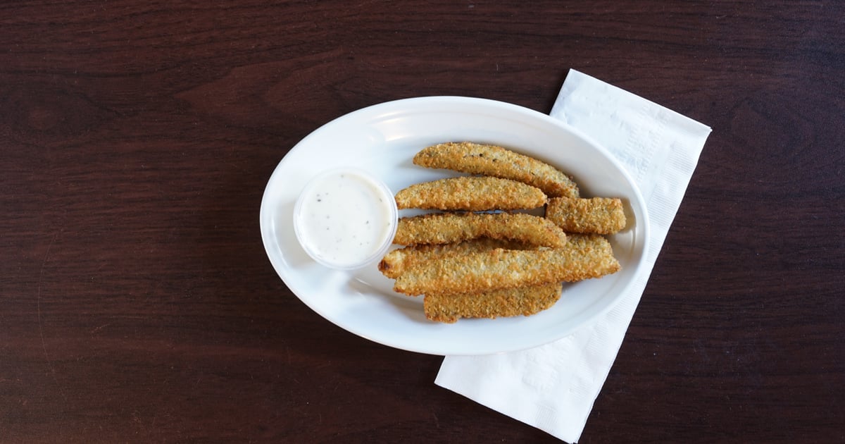 Fried Dill Pickles Menu Mountaineer Lounge American Restaurant in