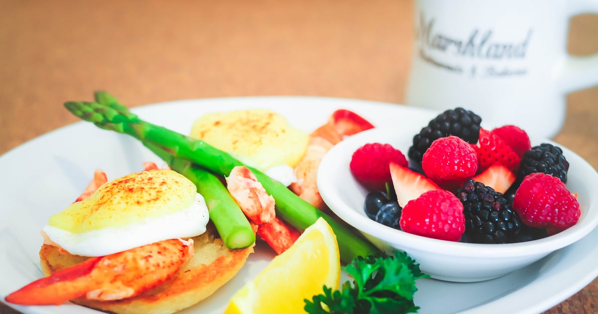 Lobster Benedict Breakfast Marshland Restaurants & Bakeries Diner