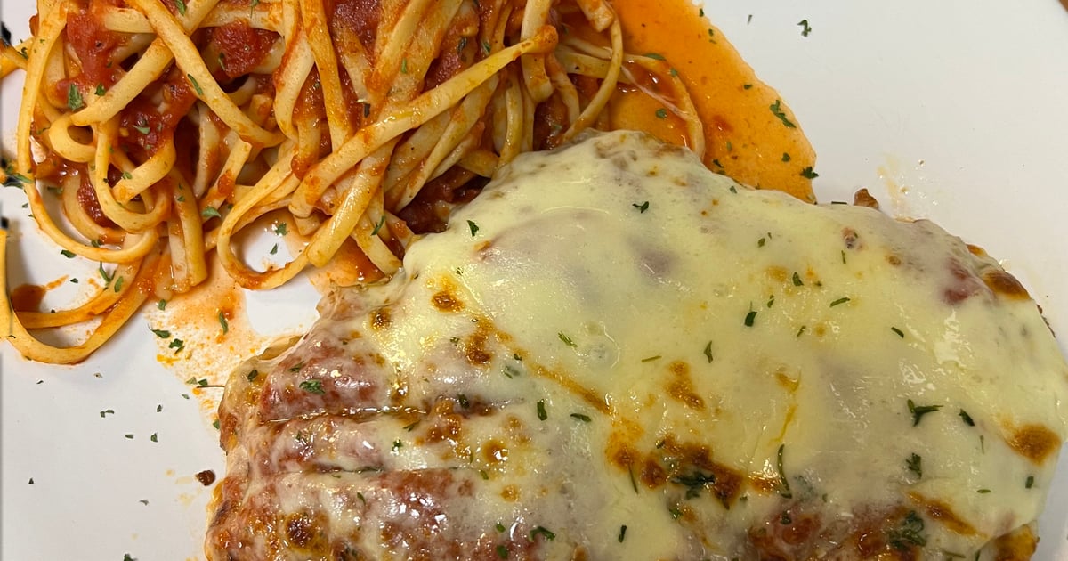 Chicken Parmesan with Marinara Sauce Main Menu Black Angus Steakhouse