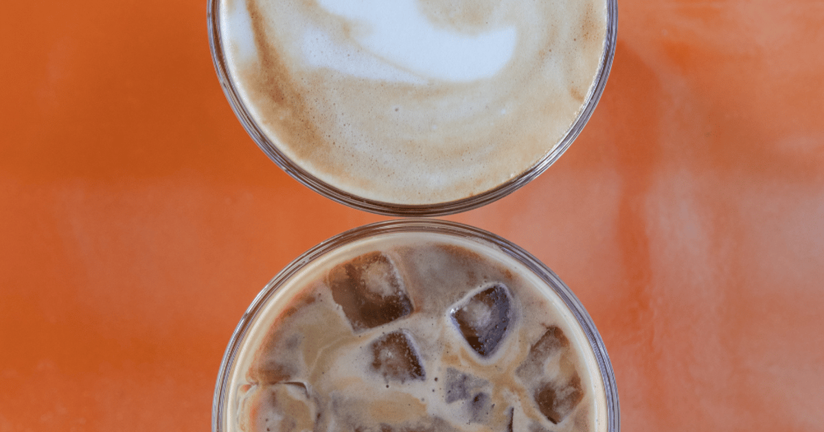 Horchata Latte Café Lazy Daze Coffee Shop