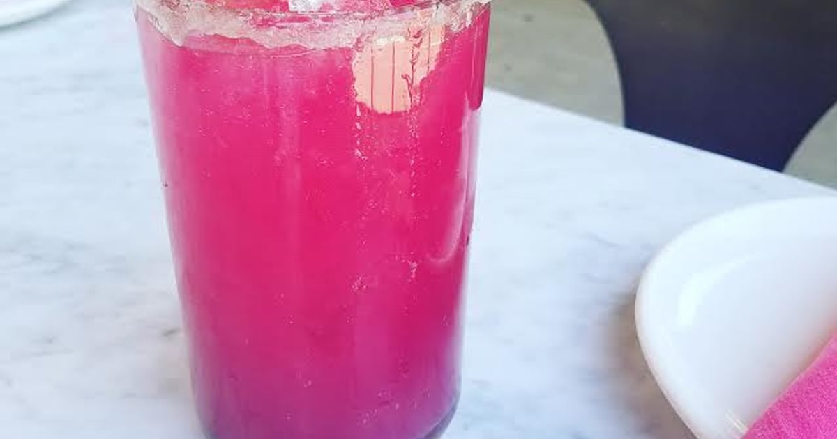 Prickly Pear Margarita All Day Menu Reforma Modern Mexican