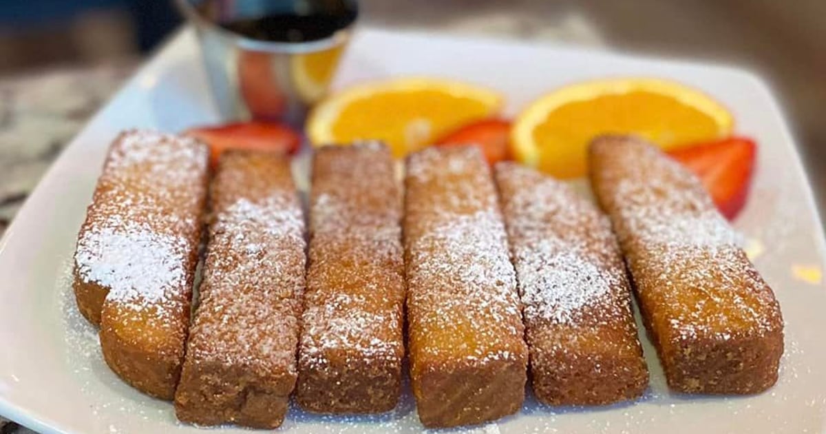 French Toast Sticks Brunch Sidelines Holly Springs American Restaurant in Holly Springs, GA