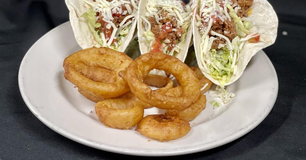 Ground Beef Taco Meat Tacos Our Menu Cooper's Cave Ale Company Pub Restaurant in Glens