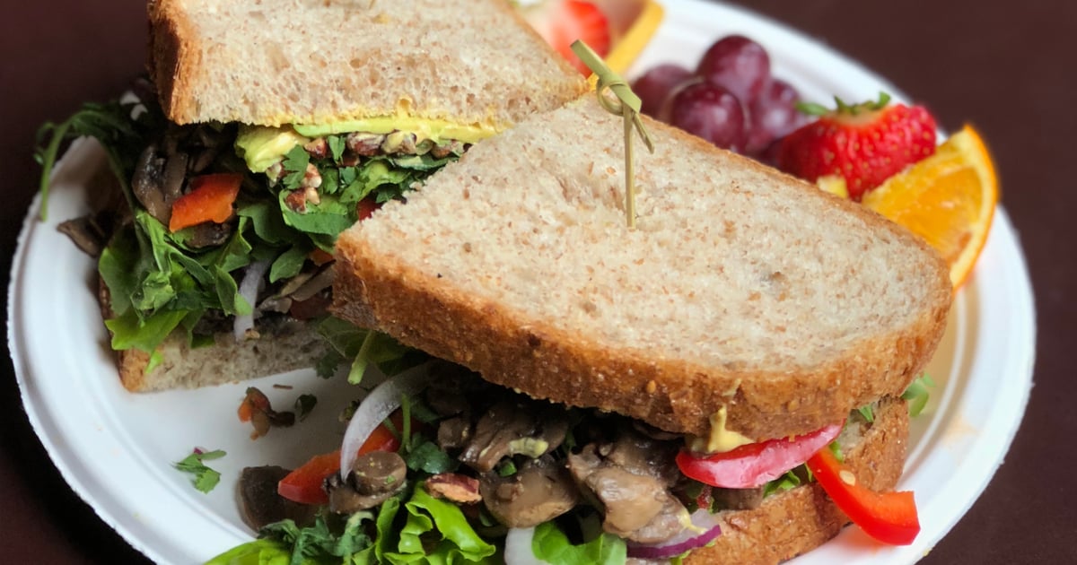 Vegan Sandwich Online Order Menu Simple Simon's Cafe in Riverside, CA