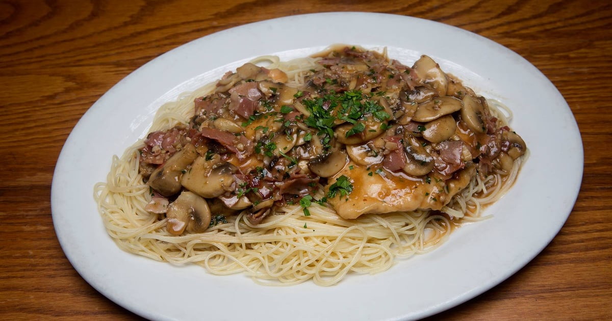 Veal or Chicken Marsala Main Menu Tomatoes Italian Grille and Bar