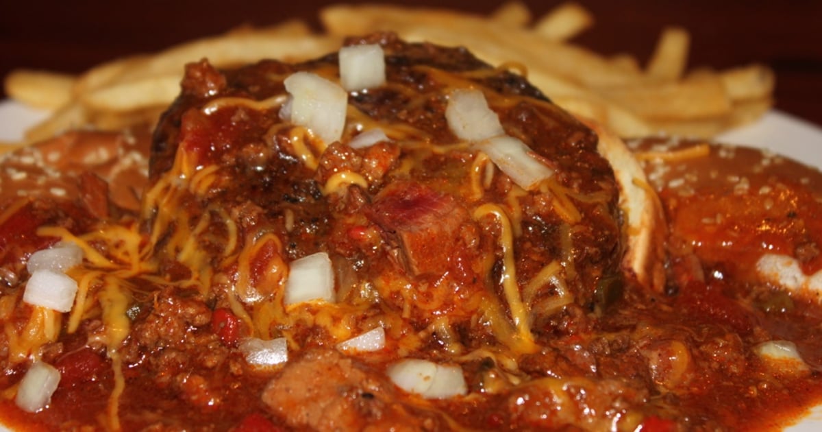 Tri Tip Chili Burger Lunch Yosemite Falls Cafe