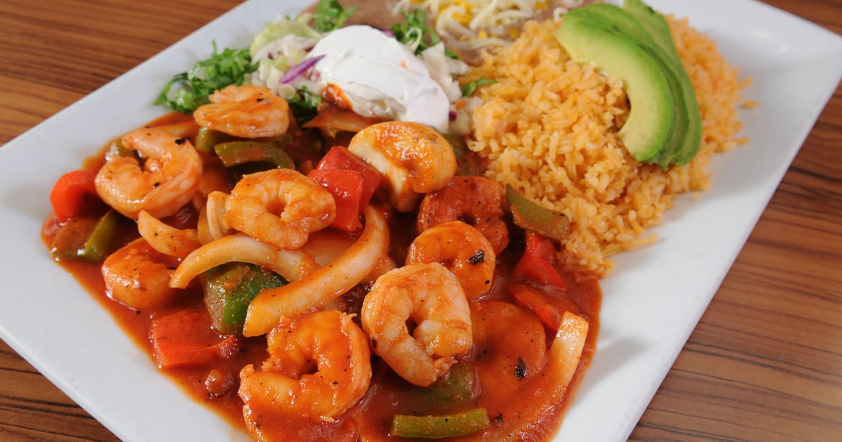 Camarones a la Diabla - Dinner Menu - Served All Day - El Paraiso
