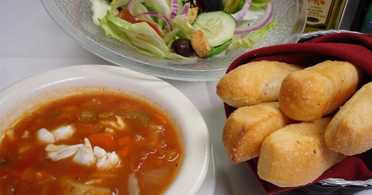 Soup and Salad Extravaganza Restaurant Menu. Olive Grove Restaurant