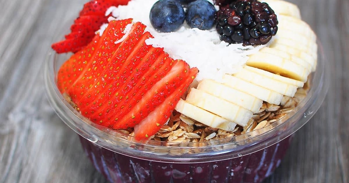 Acai Bowl - Menu - Frutas 100% Natural - Restaurant in CA