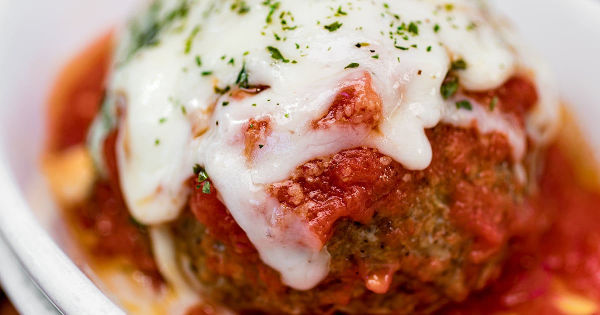 GIANT MEATBALL Menu Healthy Italian Kitchen Pesto Craft