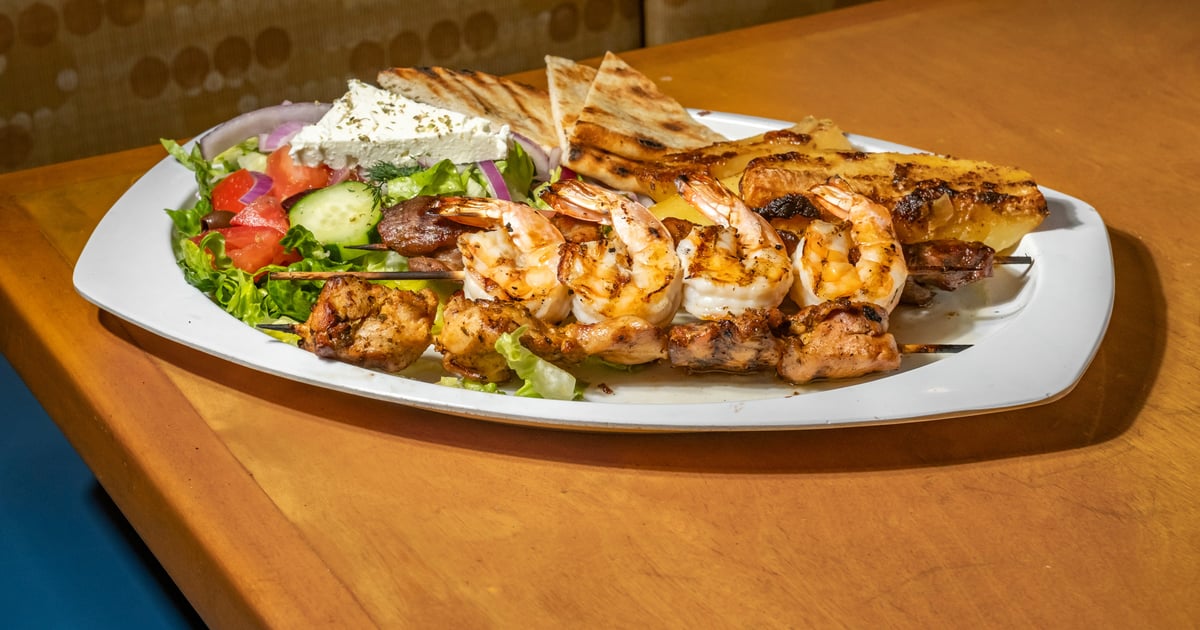 Hummus Appetizer (Revythosalata) Yeero Village Greek