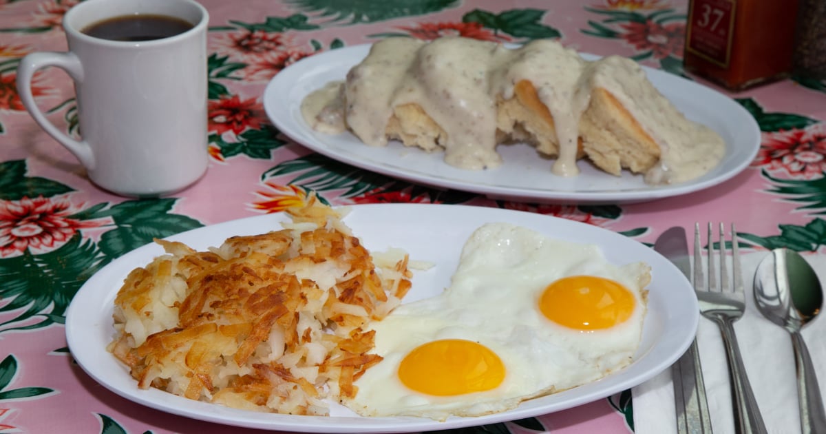 Biscuits & Gravy Big Breakfast Breakfast Southern Kitchen