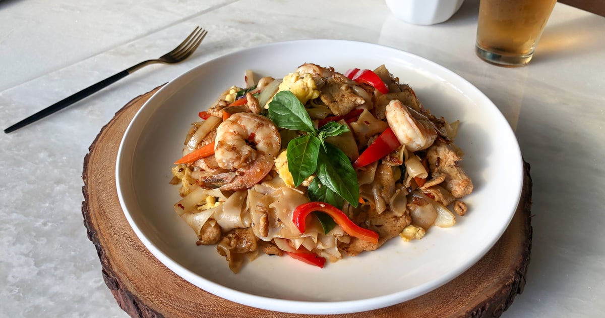 Drunken Noodles Catering Menu Amarith Farmhouse Orange, CA