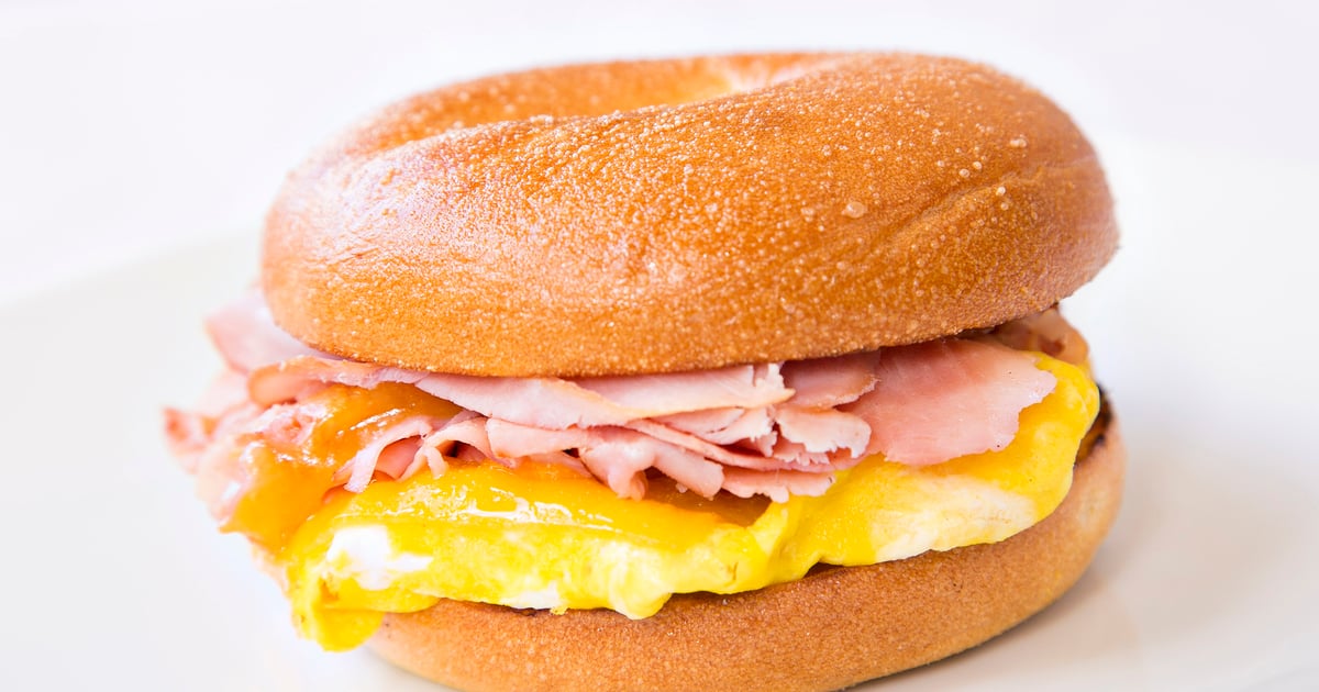 Bagel Sandwich Breakfast Amarith Cafe Orange, CA Order Online