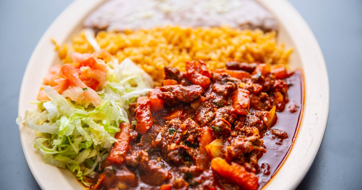 Bistek a la Mexicana Dinners El Famous Burrito Authentic🔥 Mexican