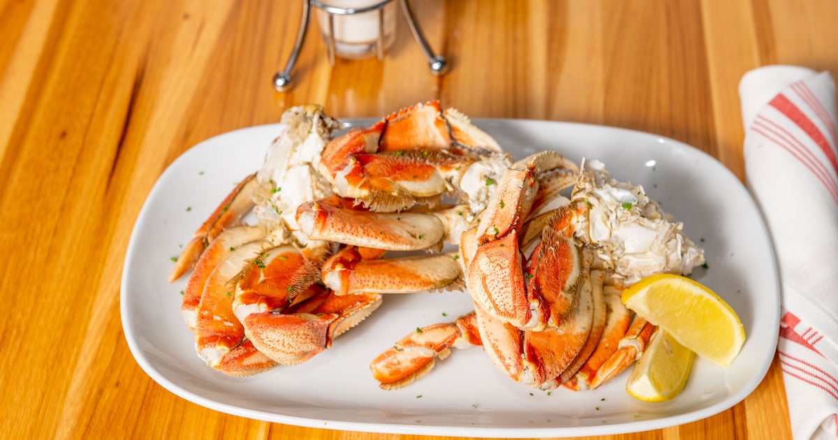 Dungeness Crab Dinner Menu O'Brien's Crabhouse