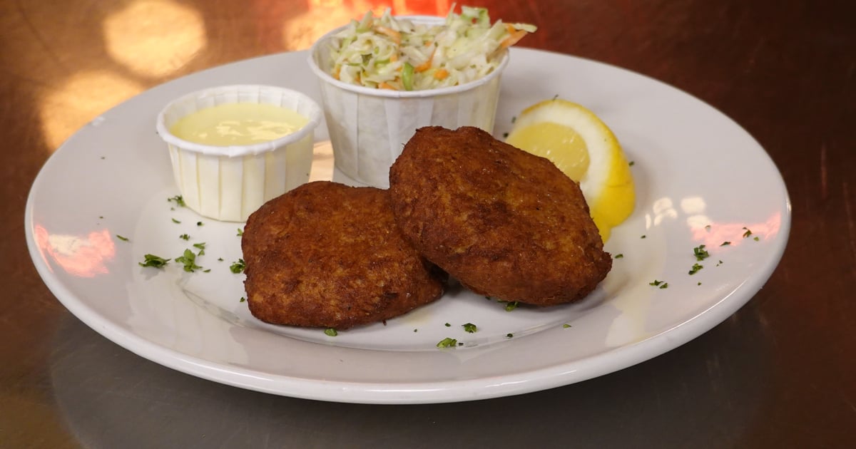 Crab Cake Dinner Menu O'Brien's Crabhouse