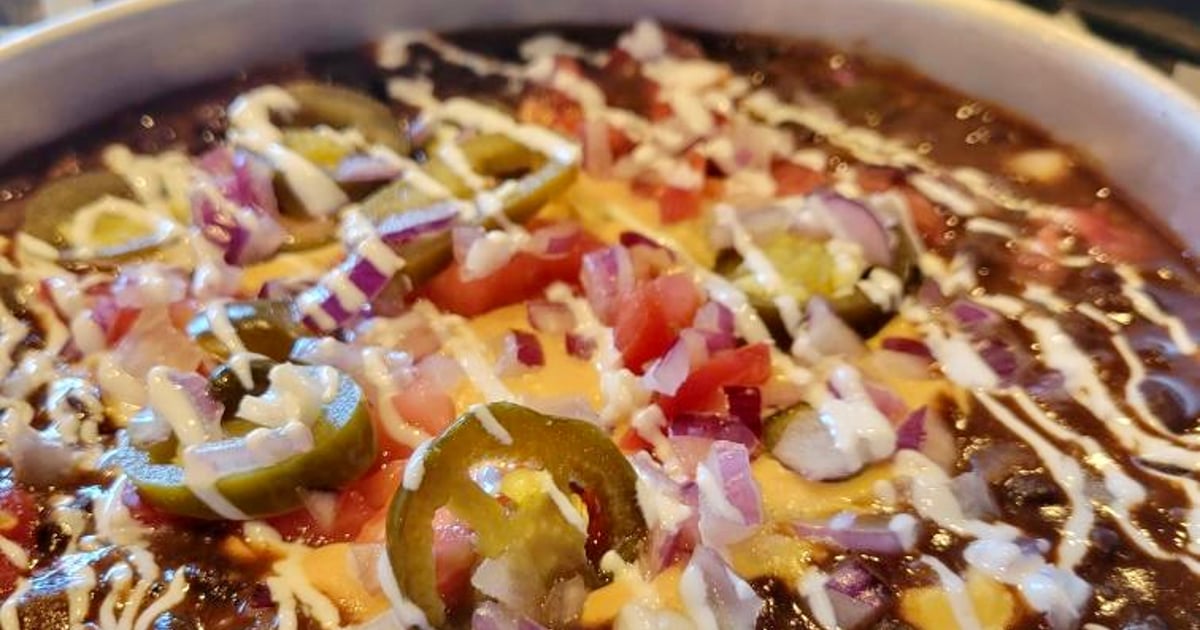 LOADED BLACK BEAN DIP Dinner Tried & True Alehouse American