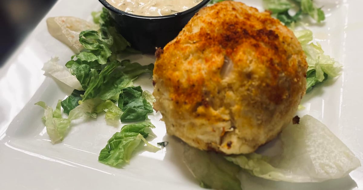 *Our Famous Crab Cake Our Menu The Brass Rail Restaurant in