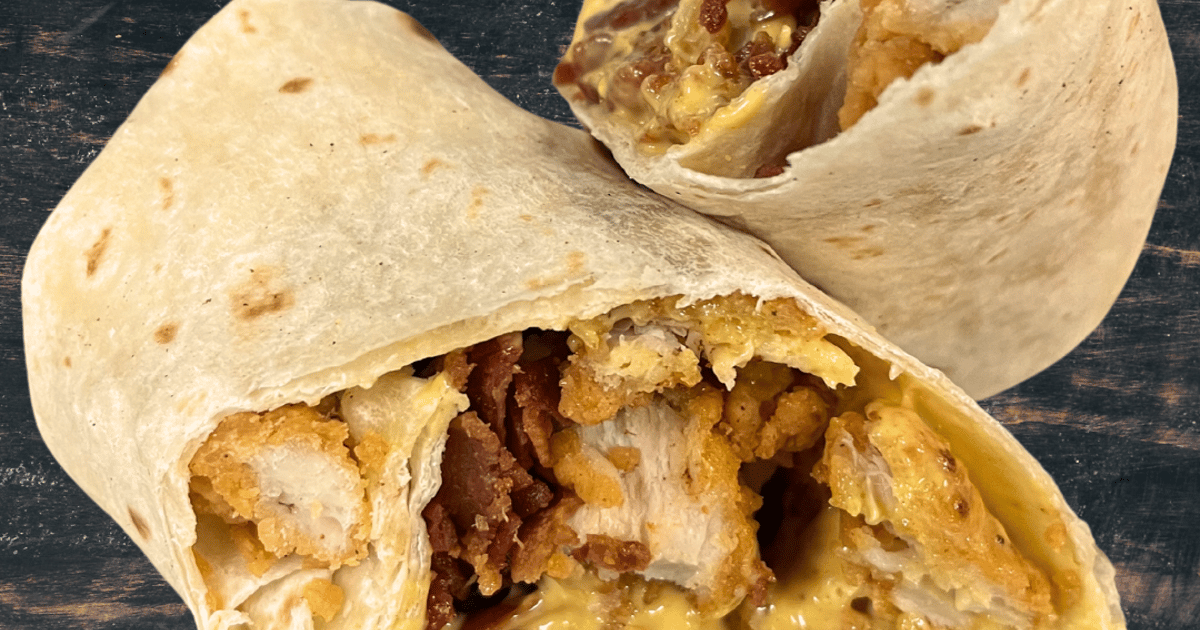 Chicken Bacon Honey Mustard Wrap - Avenue Steaks & Pizza - Best