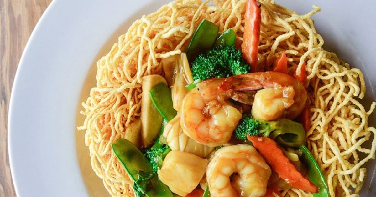 Seafood Bird's Nest – Mì Xào Dòn Hải Sản - 