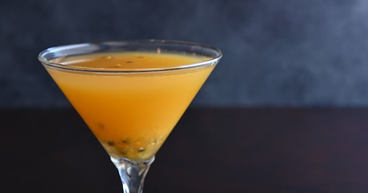 Passion Fruit Martini Bar Drinks Brodard Chateau Vietnamese Restaurant in Garden Grove, CA