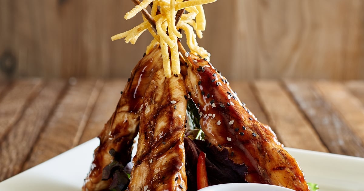 Grilled Thai Chicken Skewers Village Tavern