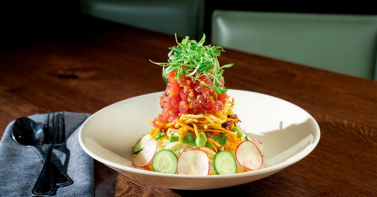 Tuna Poke Bowl Marinated Ahi Tuna Tuna Poke Bowl Hawaiian Seared - Main Image