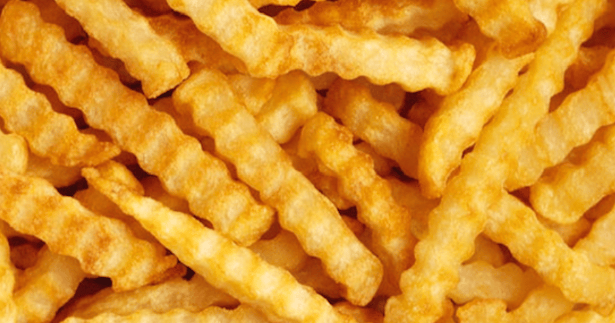 Crinkle Cut Fries, Our Menu