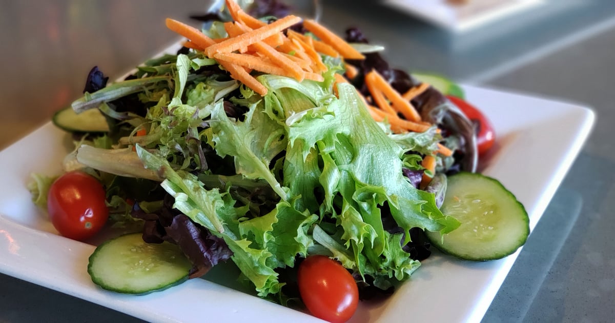 Organic Greens Salad - Menu - Wicked Restaurant and Wine Bar - American ...