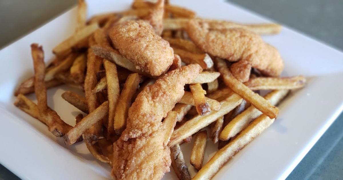 Chicken Tenders and Fries Children's Menu Wicked Restaurant and