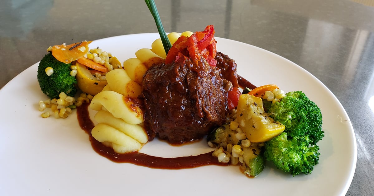 Bourbon Braised Short Ribs Dinner Menu Wicked Restaurant and Wine