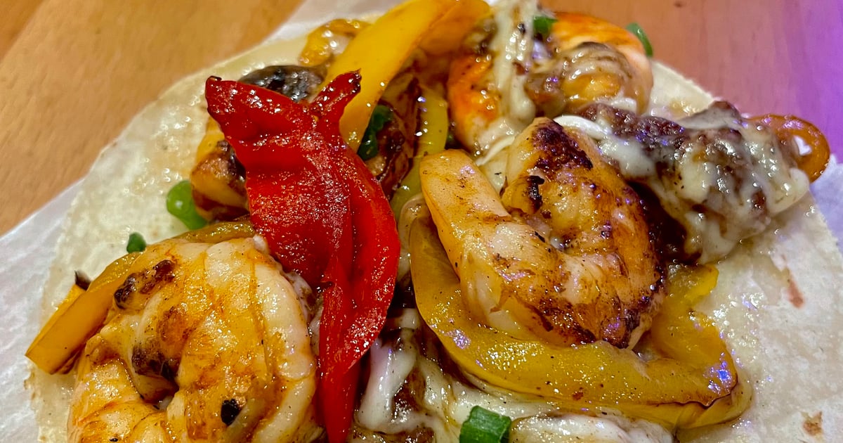 Shrimp Brochette Pacific Coast Tacos Taco Restaurant In TX