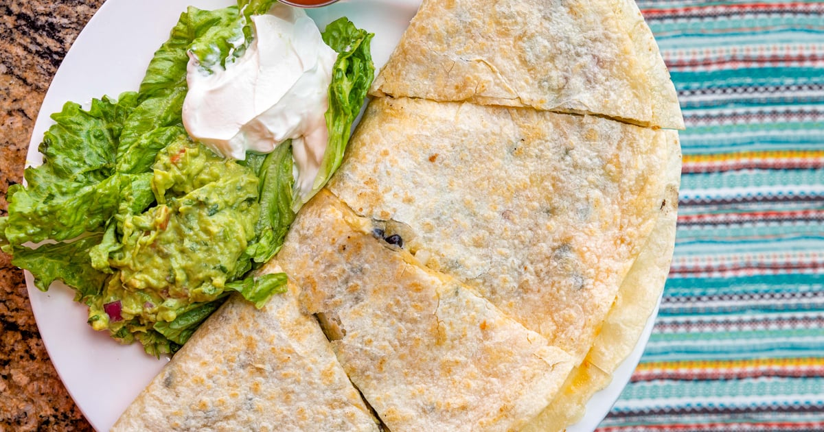 Breakfast Quesadilla Breakfast Menu Filling Station Cafe American