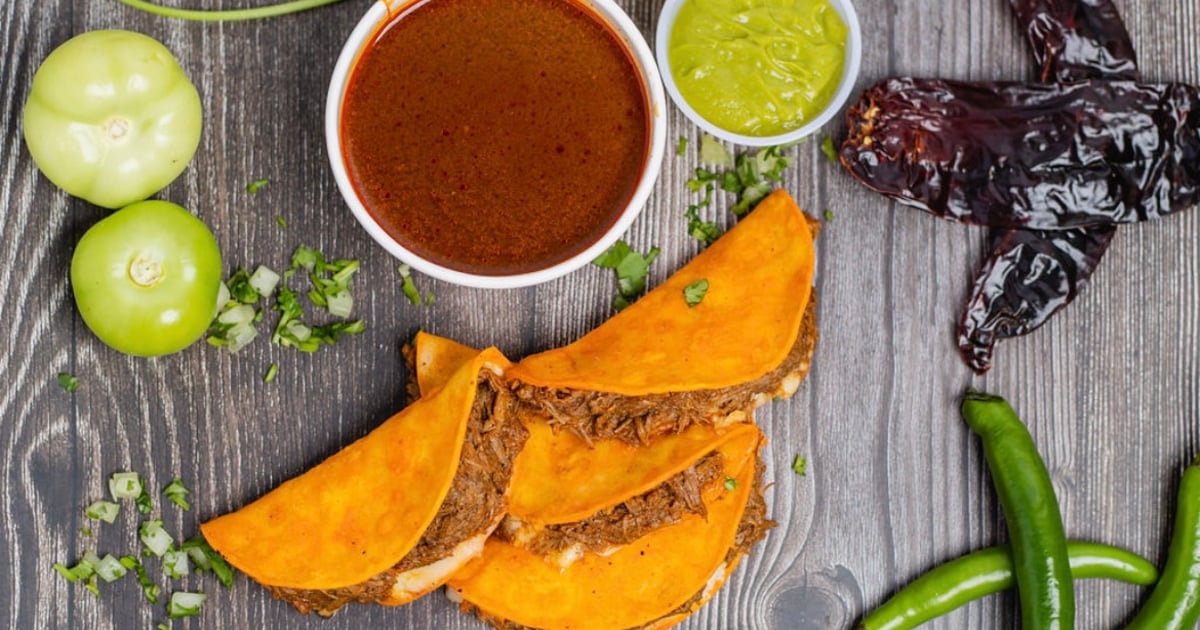 4 Birria Tacos & Consome Menu Antojitos Locos Taco restaurant in